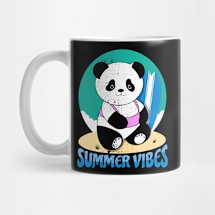 Summer Vibes Panda Mug